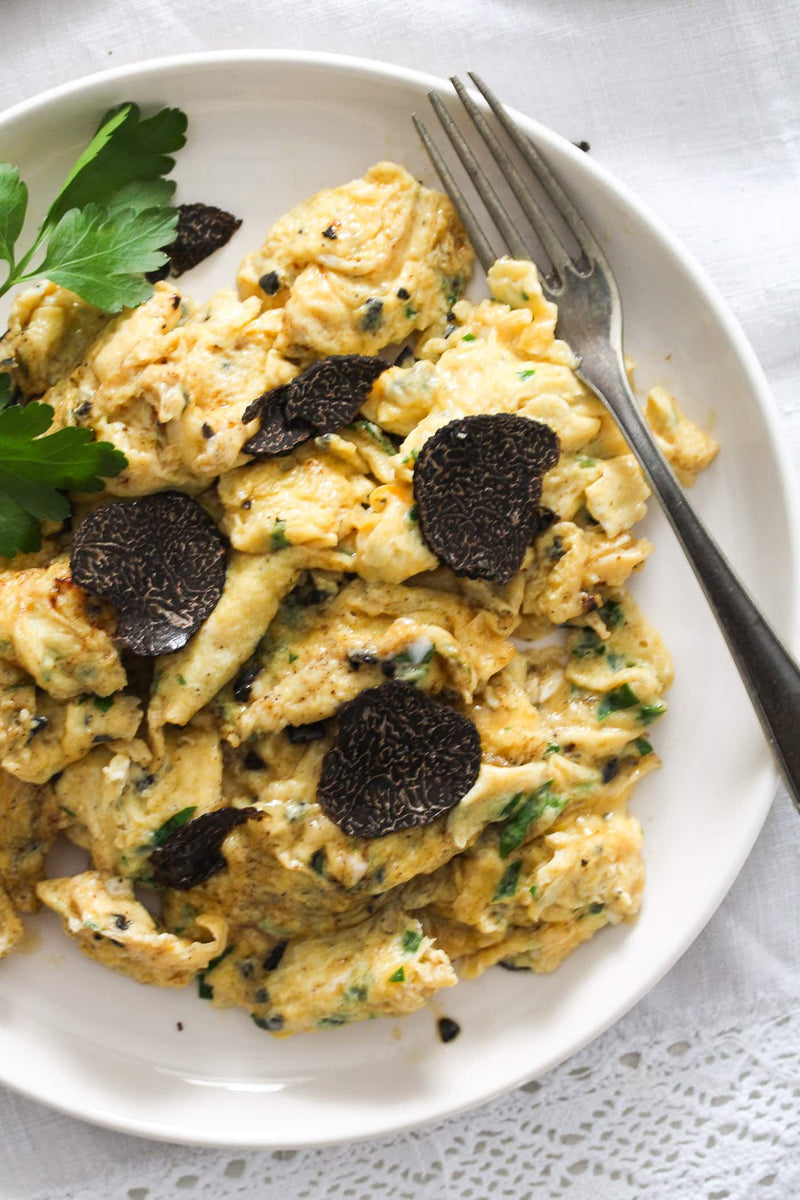 黑松露炒蛋 Scrambled Egg with fresh Truffle