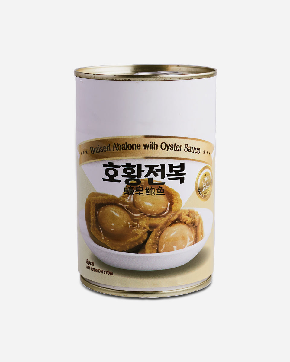 韓國莞島郡即食罐頭蠔皇鮑魚(8 隻)