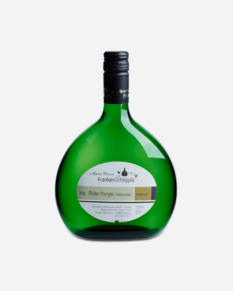 德國 Müller-Thurgau Maria Braun Frankie Shopple 2018 珍藏半乾白葡萄酒 750ML