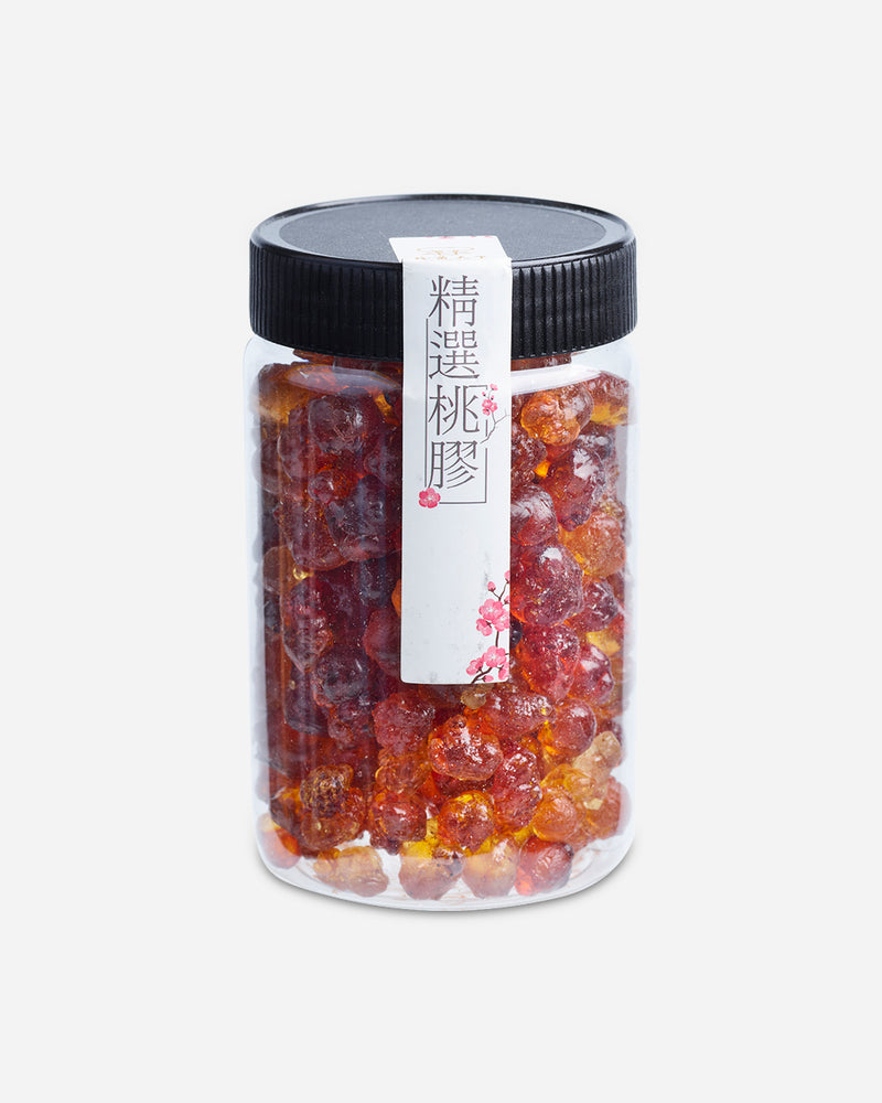 特選易洗琥珀桃膠302g(半斤裝)